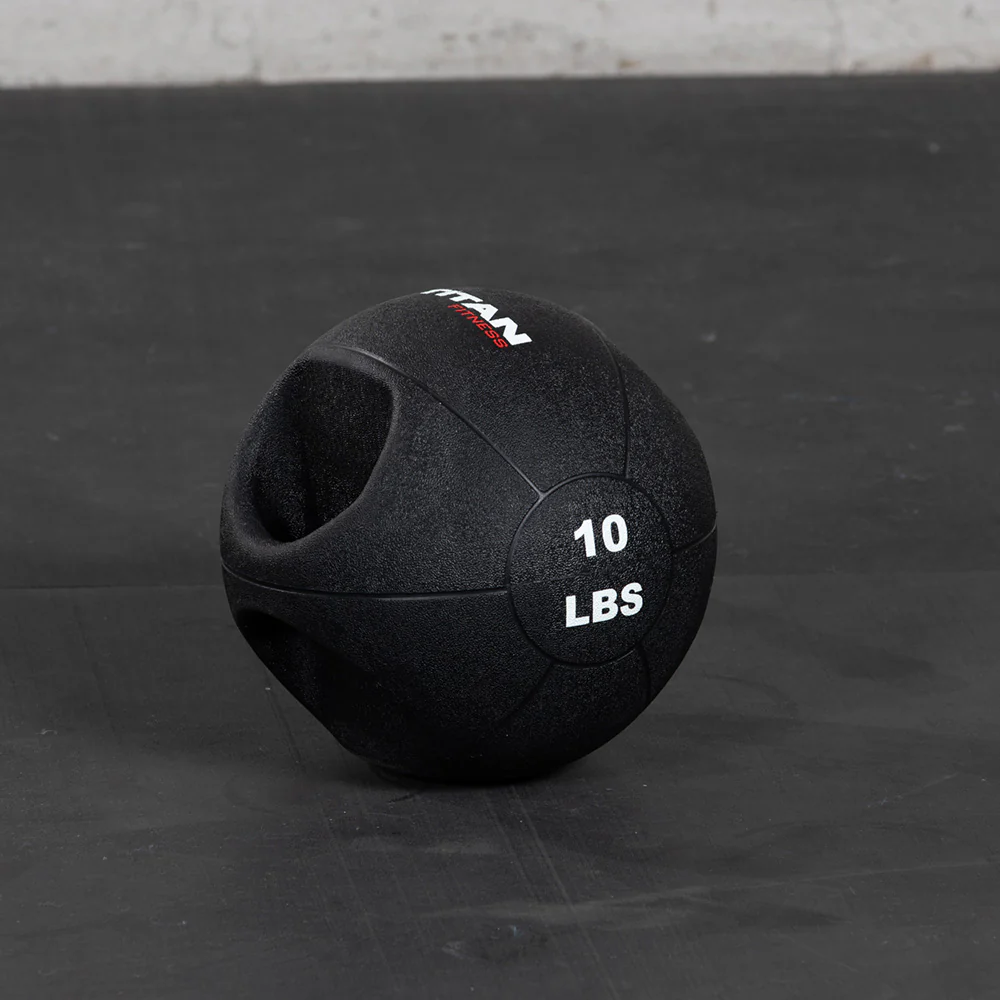 10 LB Dual Grip Medicine Ball - Image 2