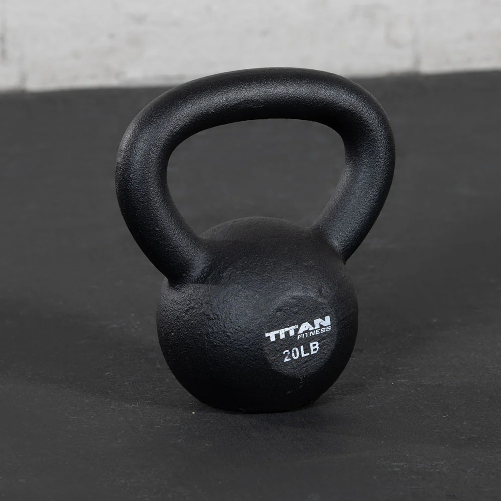 Scratch and Dent, 20 LB Cast Iron Kettlebell - Image 4