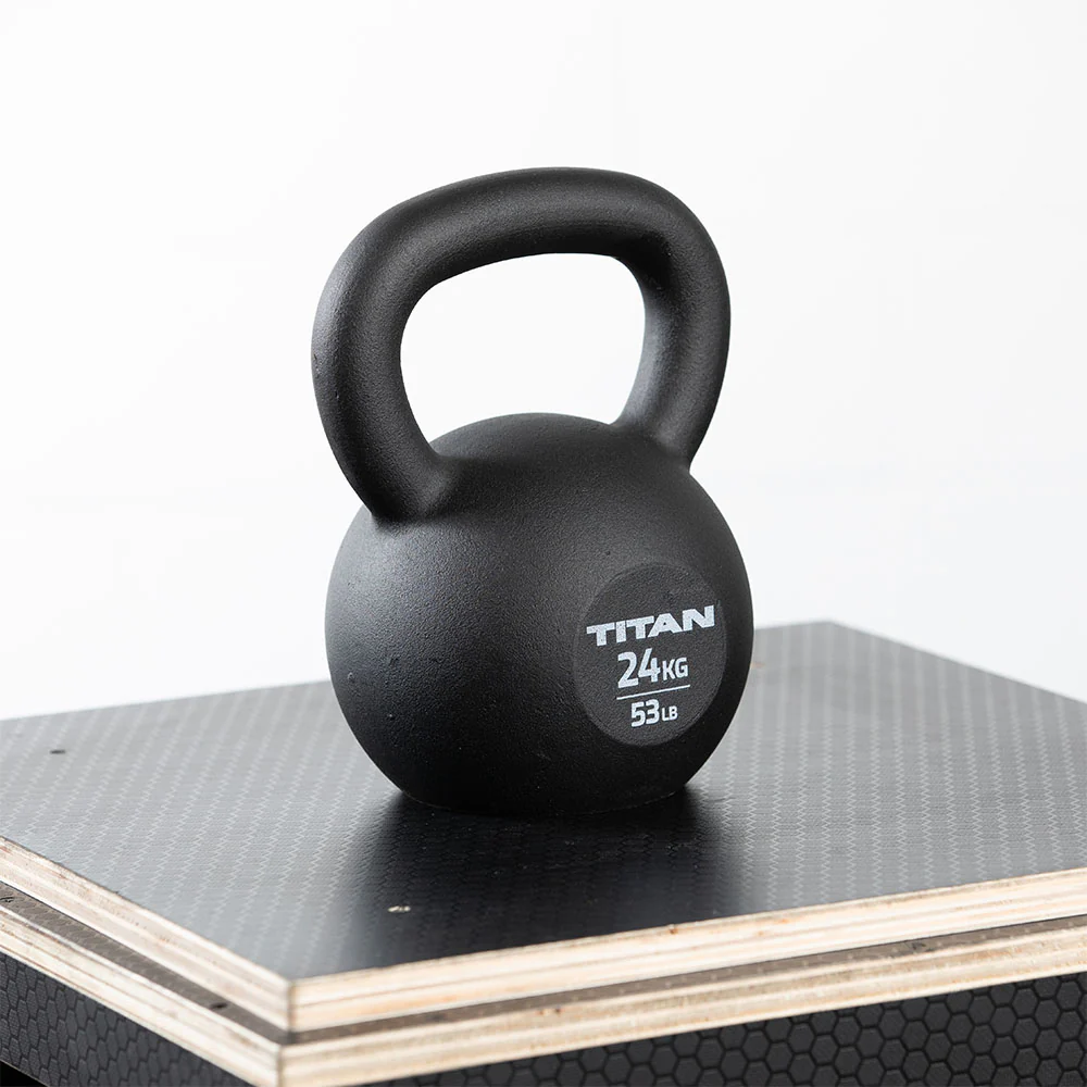 Scratch and Dent, 24 KG Cast Iron Kettlebell - Image 2