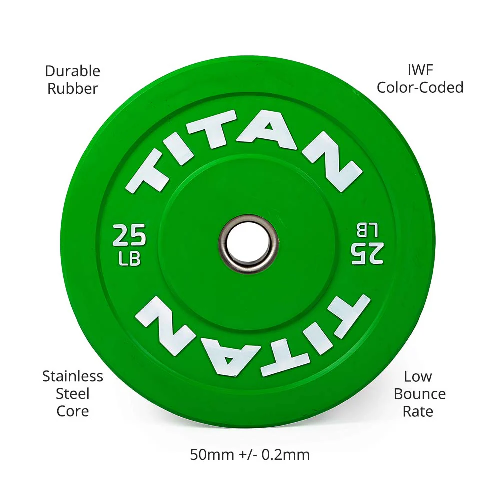 25 LB Pair Economy Color Bumper Plates - Image 7