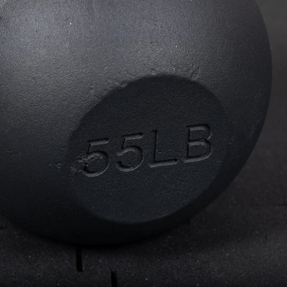 Scratch and Dent, 55 LB Cast Iron Kettlebell - Image 4
