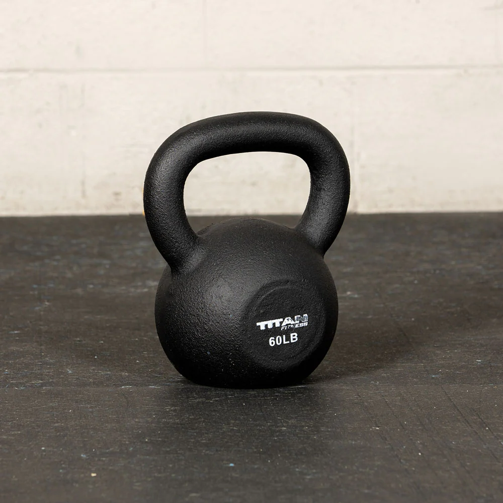 Scratch and Dent, 60 LB Cast Iron Kettlebell - Image 4