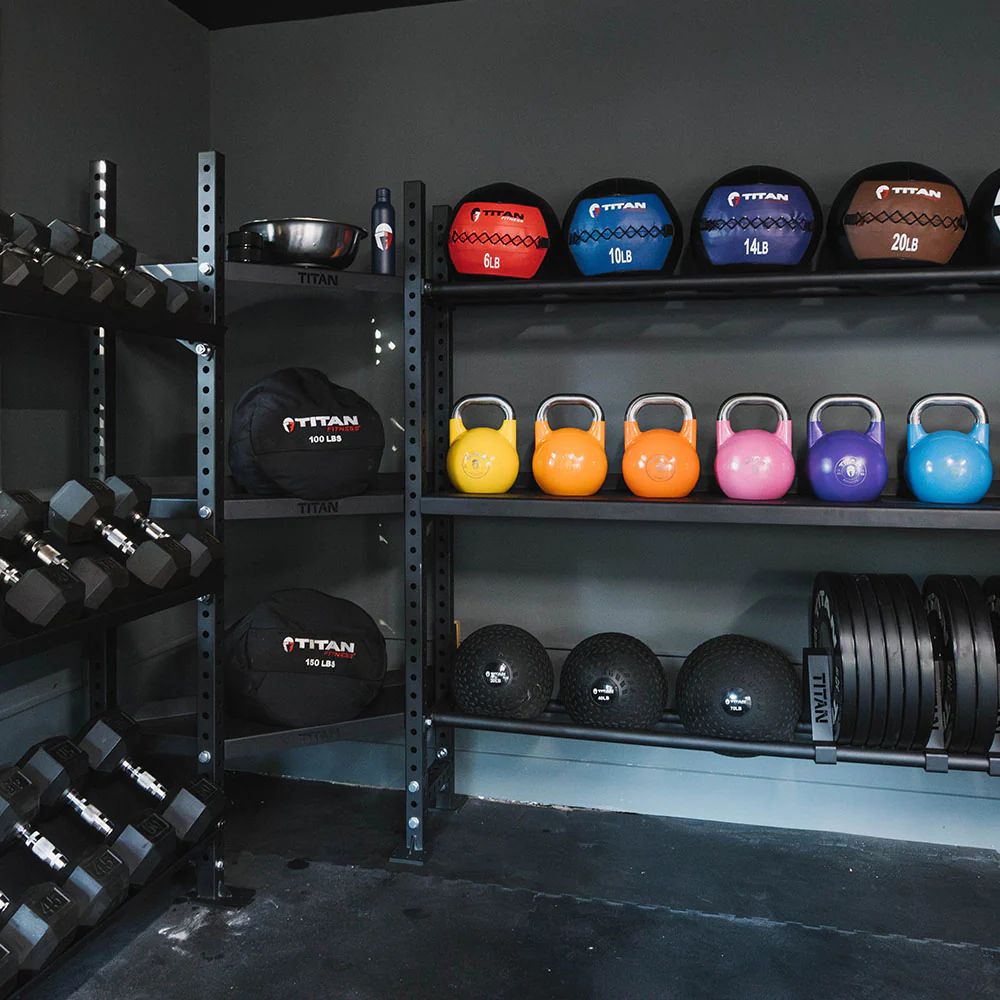 Elite Series Mass Storage System with Bumper Plate & Corner Shelves - Image 13