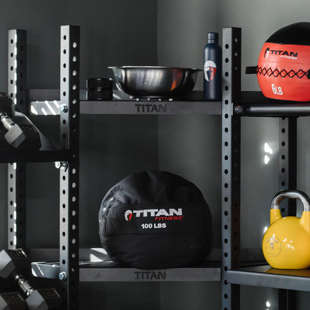 Elite Series Mass Storage System with Bumper Plate & Corner Shelves - Image 39