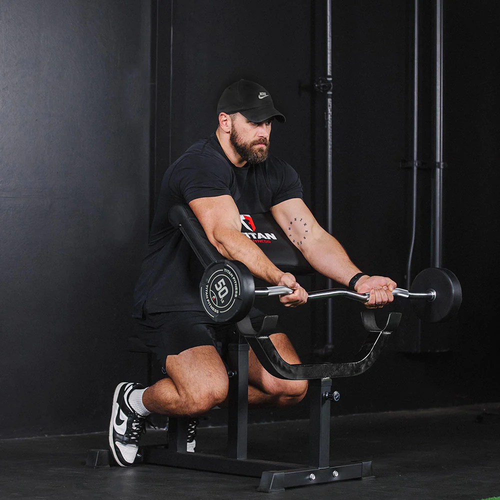 EZ Curl Fixed Urethane Barbells - Image 6