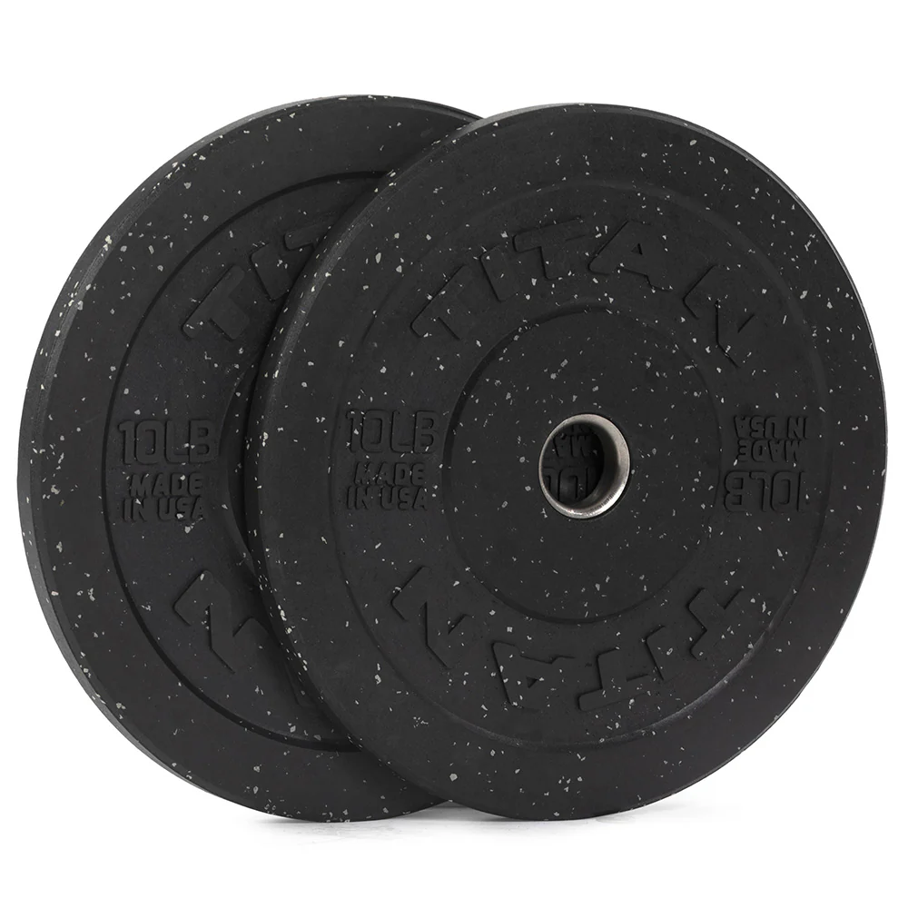 Scratch and Dent, 10 LB Pair Crumb Rubber Bumper Plates