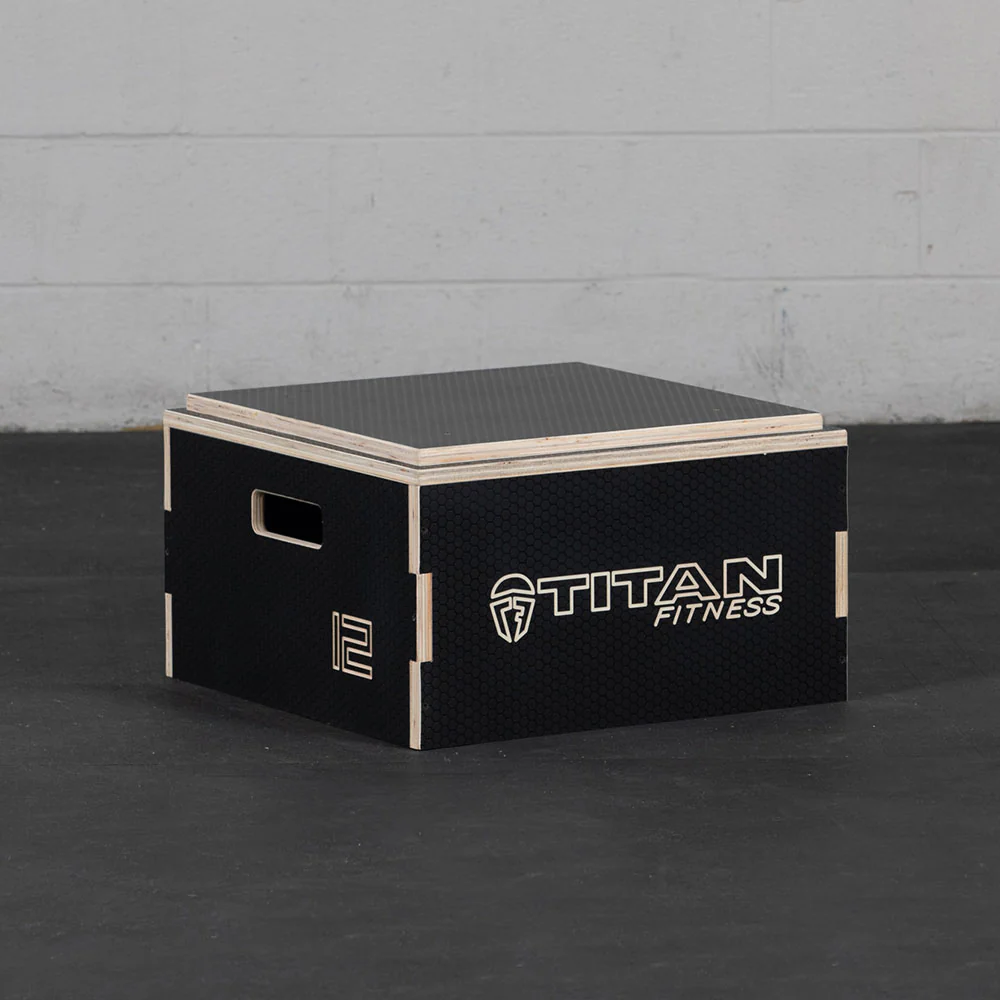12" Stackable Wooden Plyo Box - Image 2