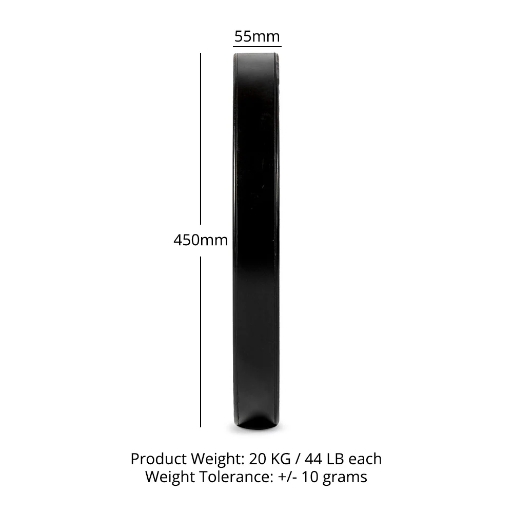 Scratch and Dent, 20 KG Single Elite Competition Plate - Image 8