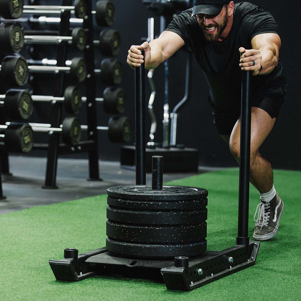 Scratch and Dent, 25 LB Pair Crumb Rubber Bumper Plates - Image 2