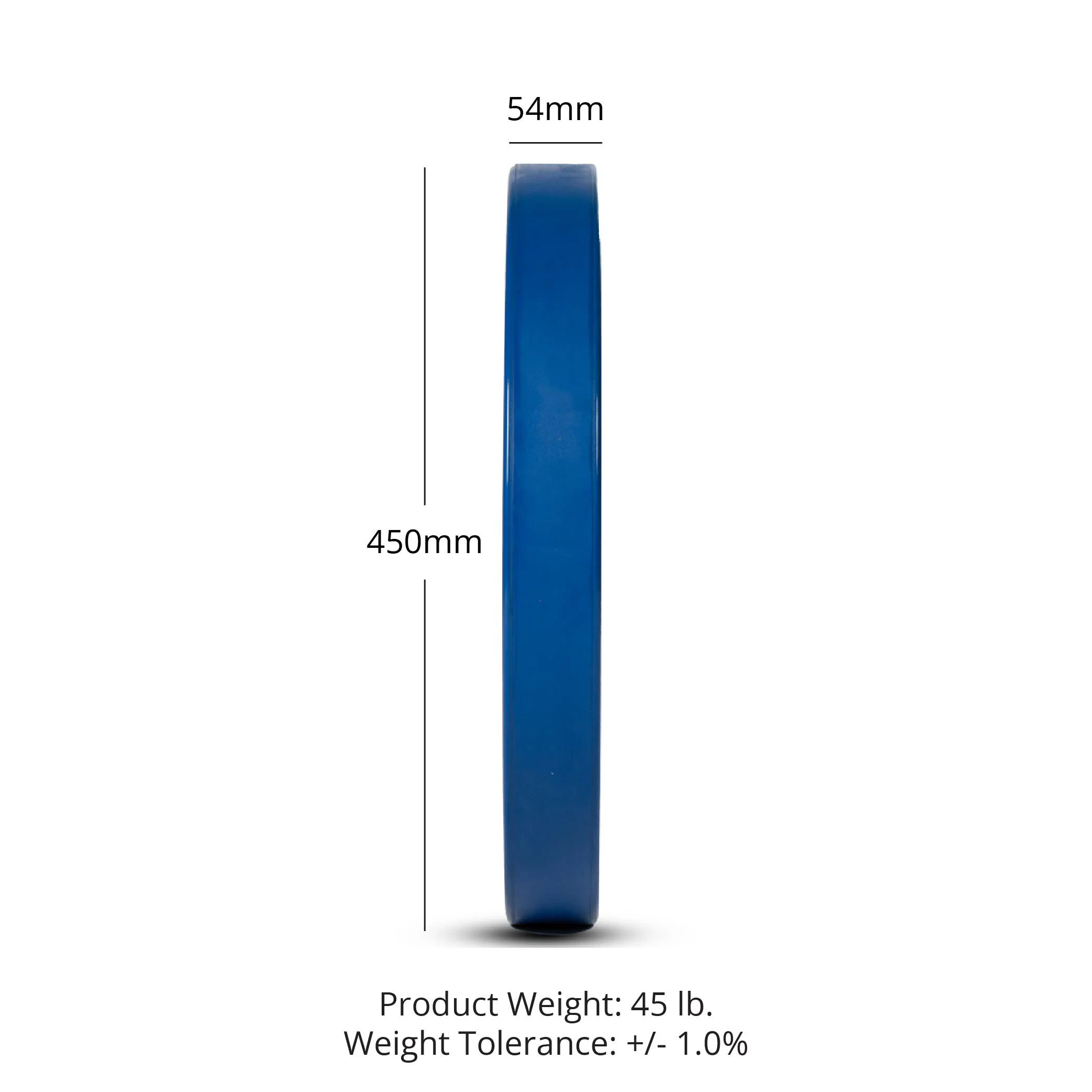Scratch and Dent, 45 LB Single Elite Color Competition Plate - Image 9