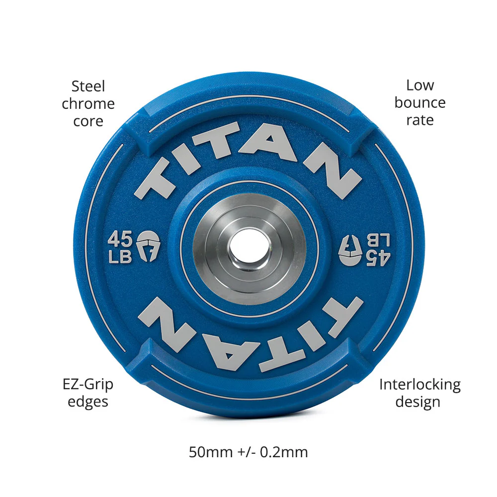 45 LB Single EZ-Grip Elite Urethane Color Plate - Image 9