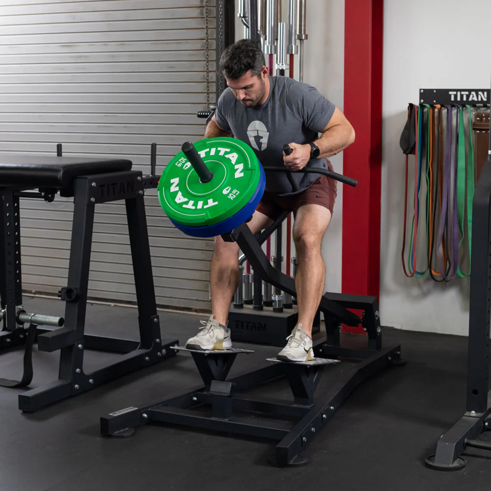 Scratch and Dent, Plate-Loaded Standing T-Bar Row Machine - Image 3