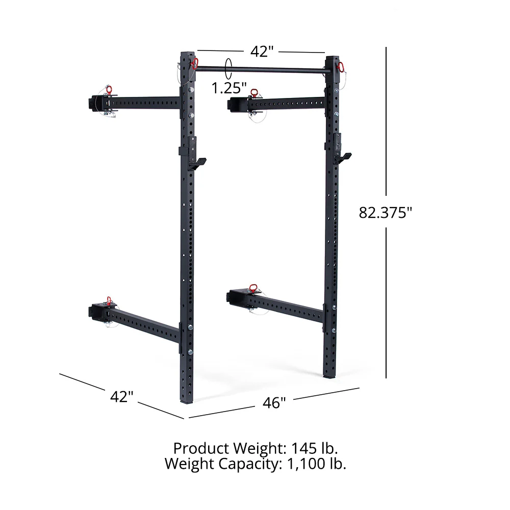 T-3 Series Folding Power Rack - Image 39