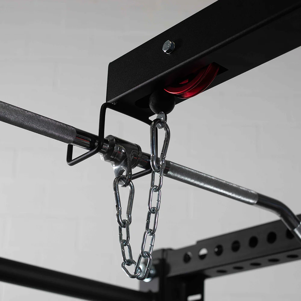 Scratch and Dent, TITAN Series Lat Tower Power Rack Attachment | 100" / No Crossmember - Image 6
