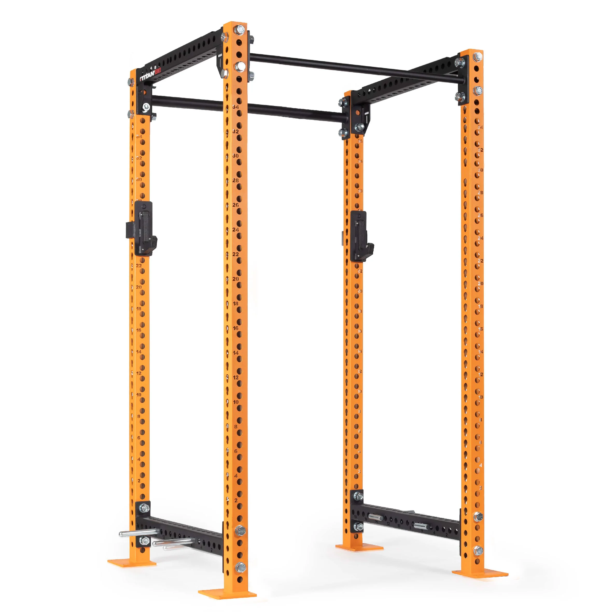 Scratch and Dent, Titan Series Orange Bolt Down Uprights | 2 Pack - Image 4