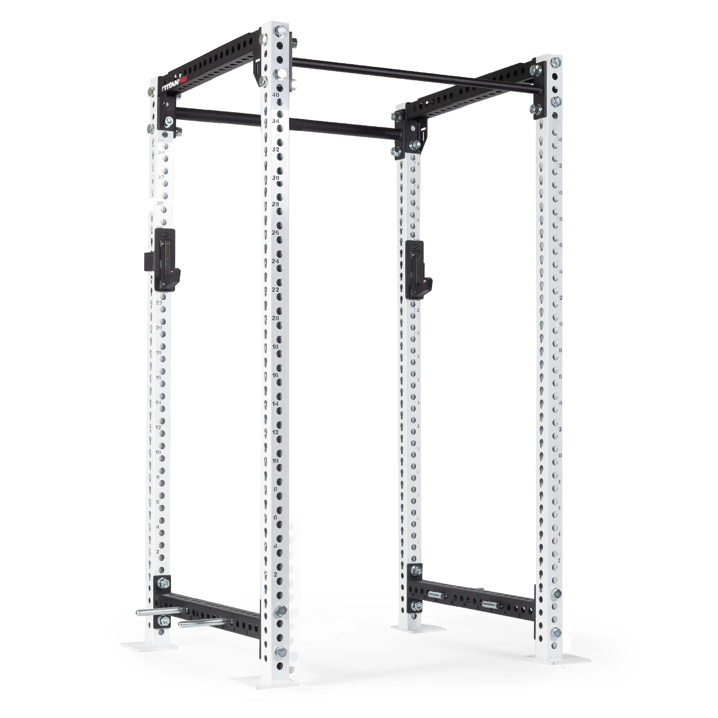 Scratch and Dent, Titan Series White Bolt Down Uprights | 2 Pack - Image 4