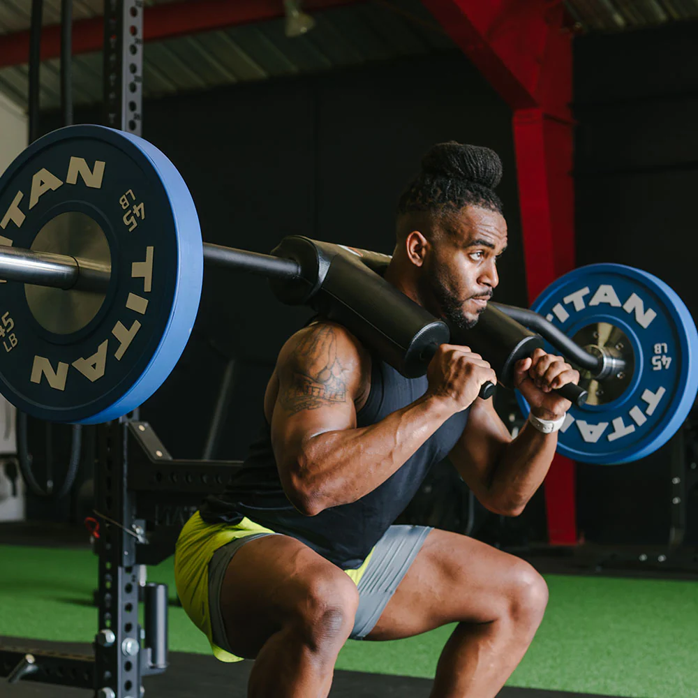 USA Made TITAN Series Safety Squat Bar - Image 3