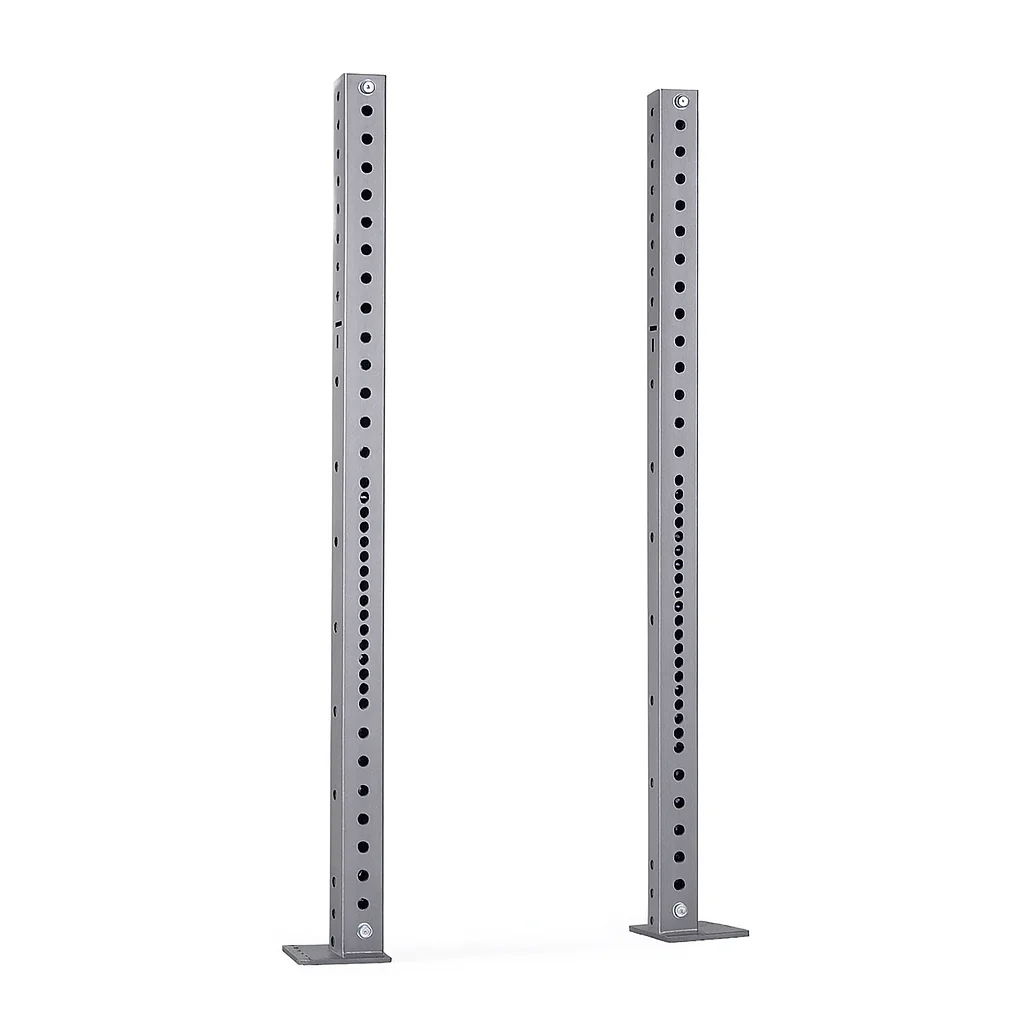 Scratch and Dent, X-3 Series Silver Bolt Down Uprights | 2 Pack