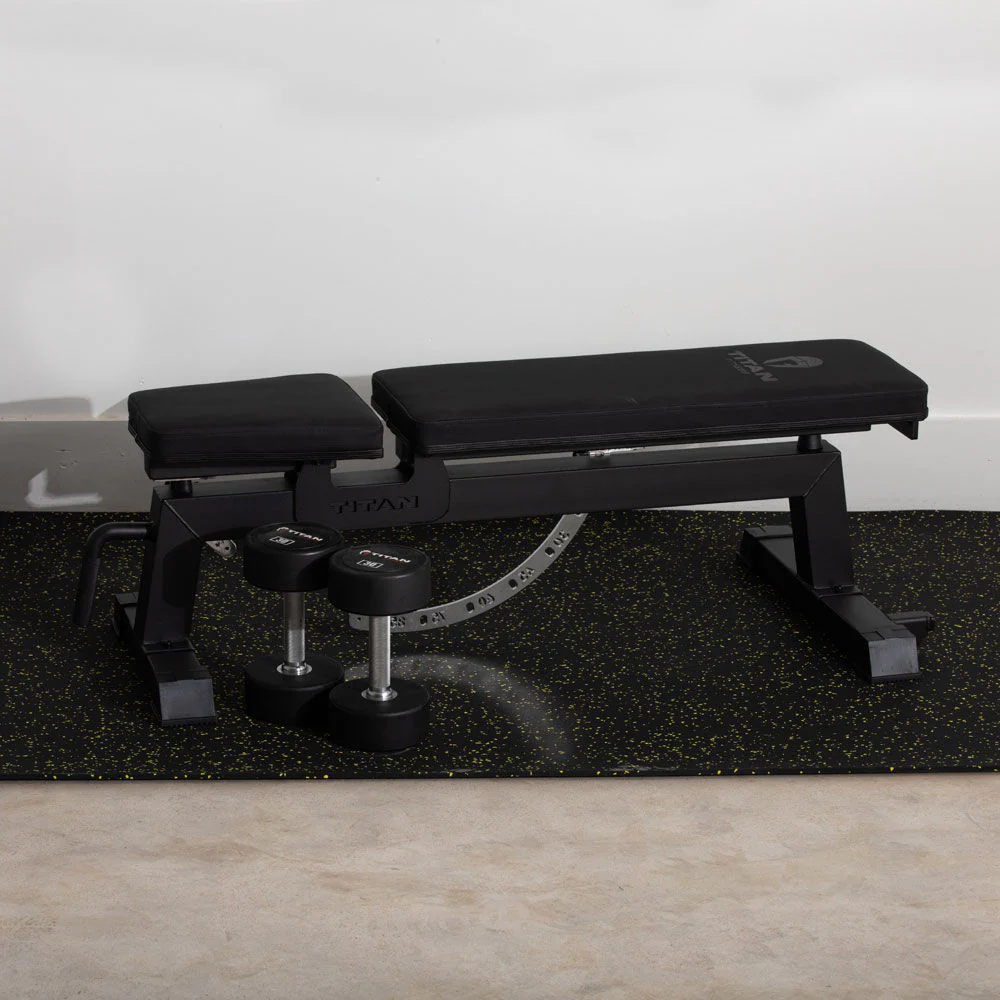 Scratch and Dent, Yellow Crumb Rubber Gym Flooring Roll - Image 2