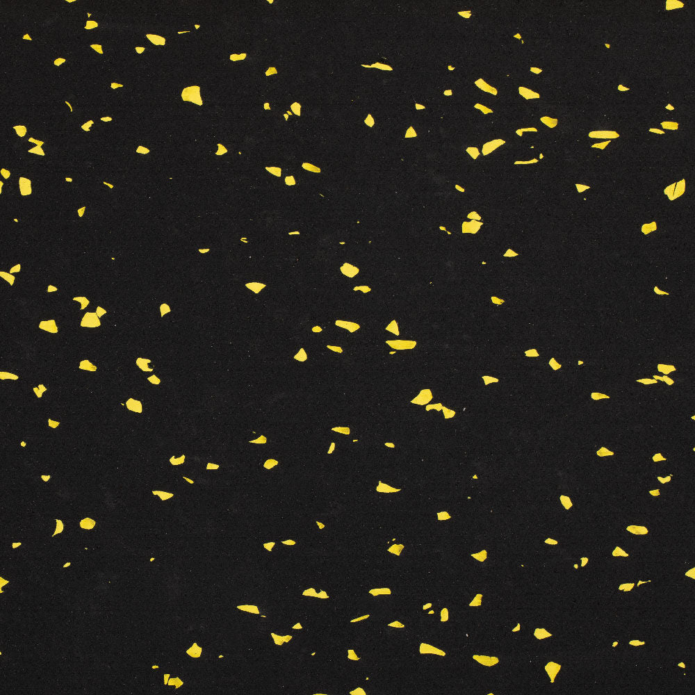 Scratch and Dent, Yellow Crumb Rubber Gym Flooring Roll - Image 3