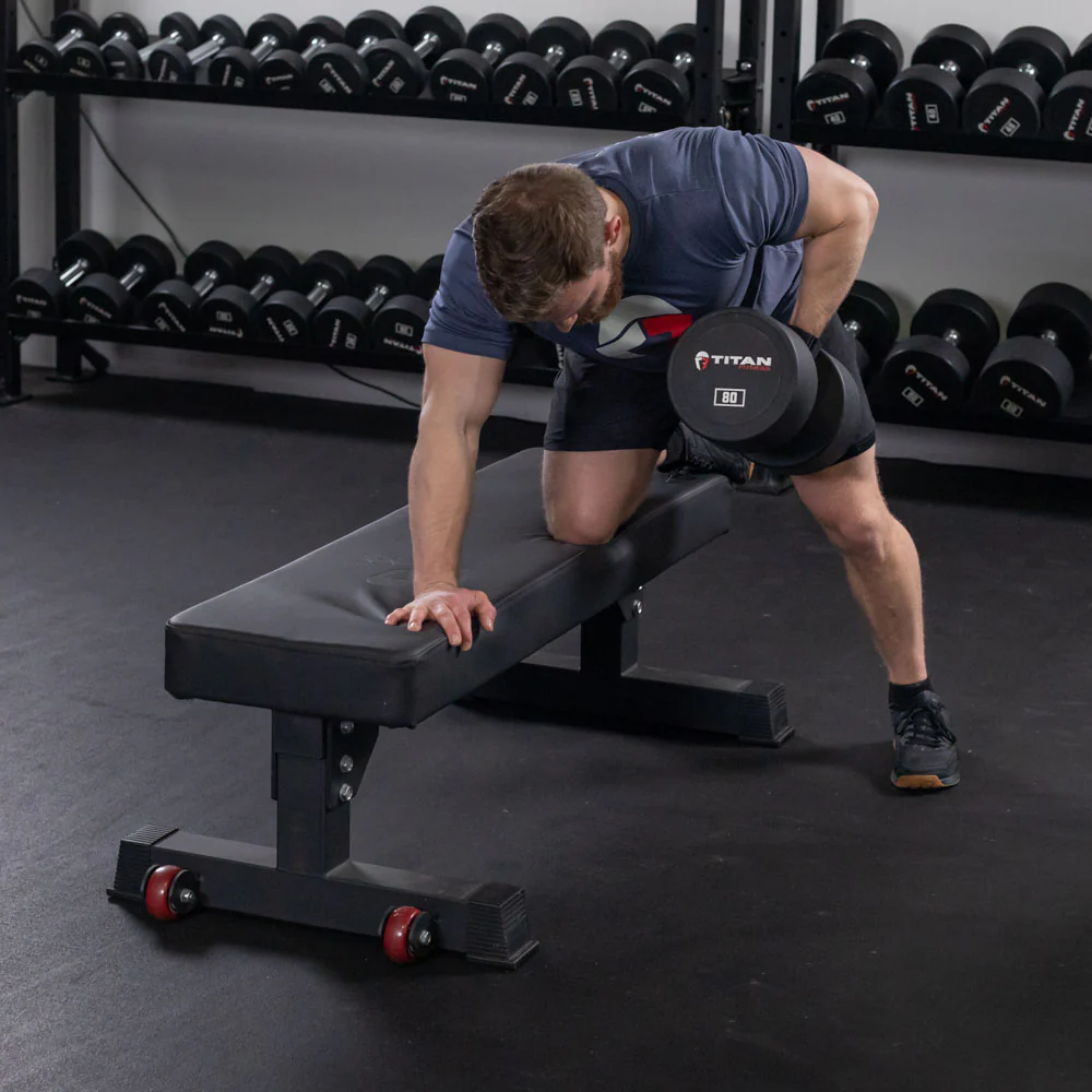 Scratch and Dent, 100 LB Classic Round Urethane Dumbbell - Image 2