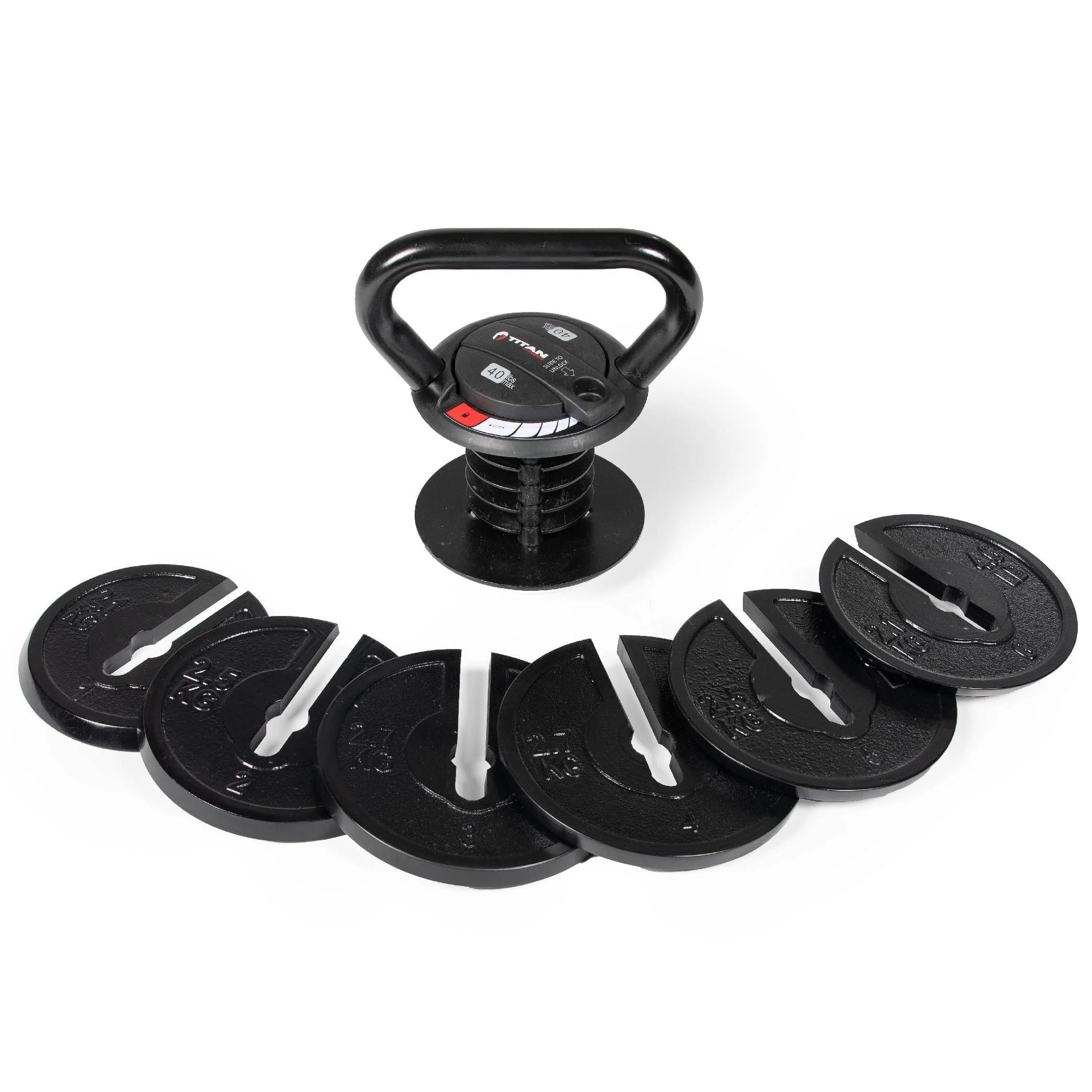 Scratch and Dent, 40 LB Adjustable Kettlebell - Image 10