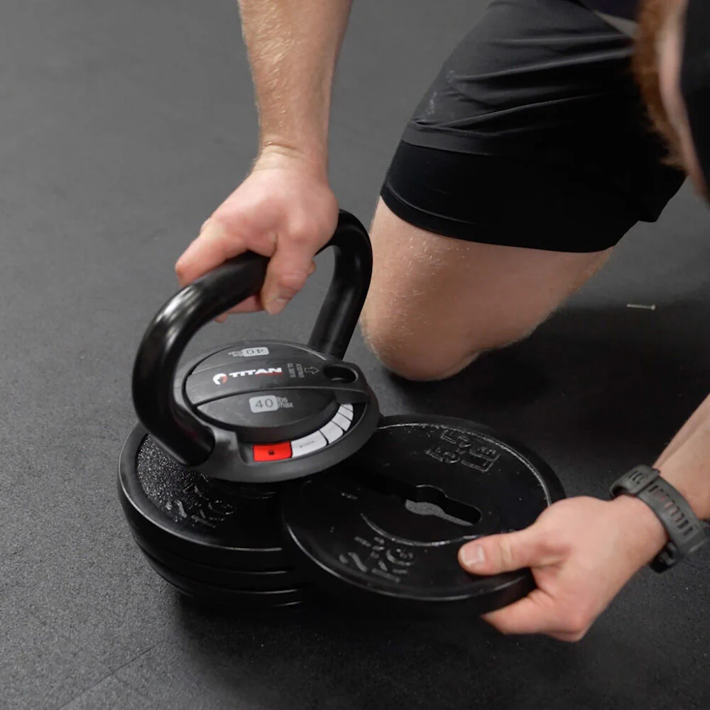 Scratch and Dent, 40 LB Adjustable Kettlebell - Image 8