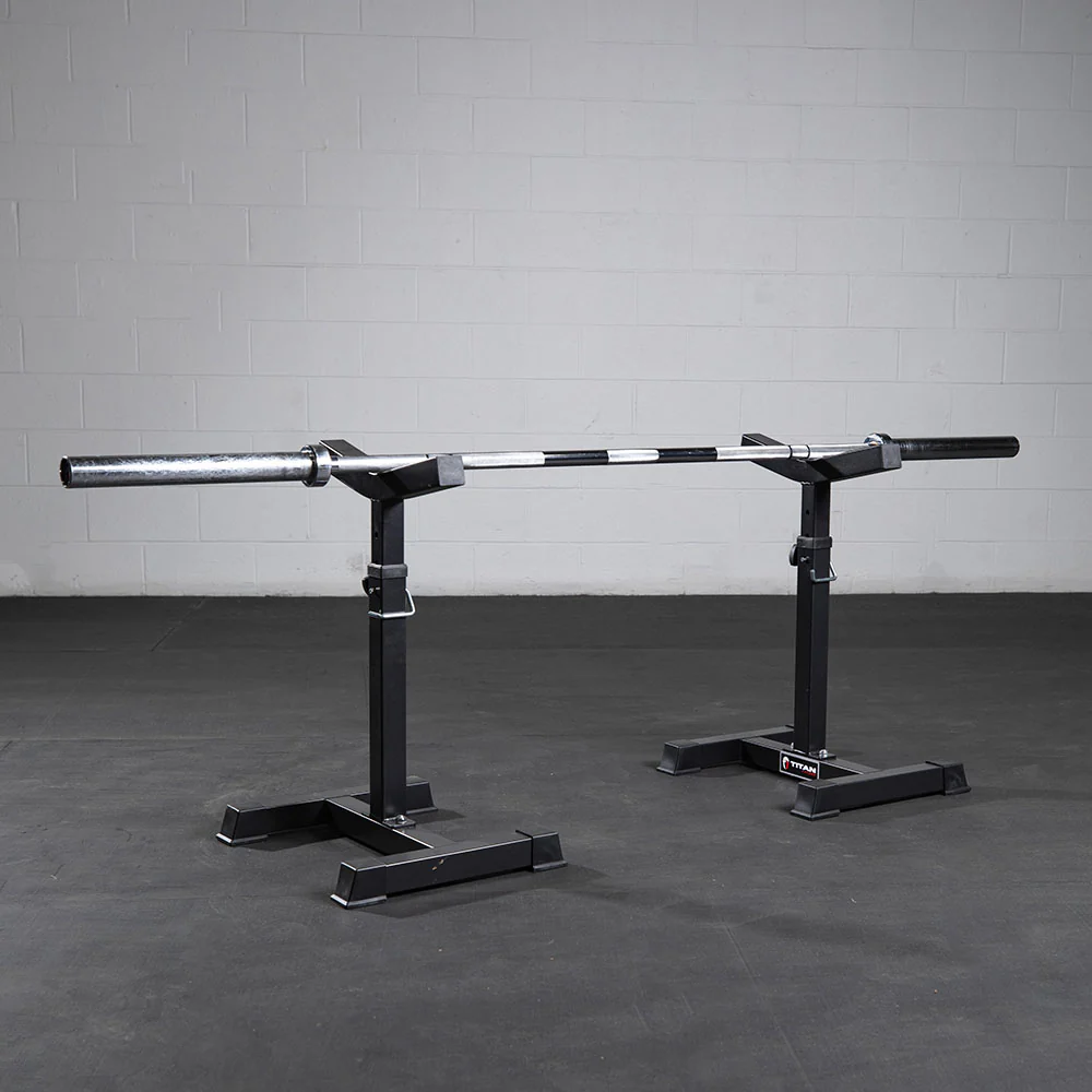 Independent Bench Press Spotter Stands - Image 8