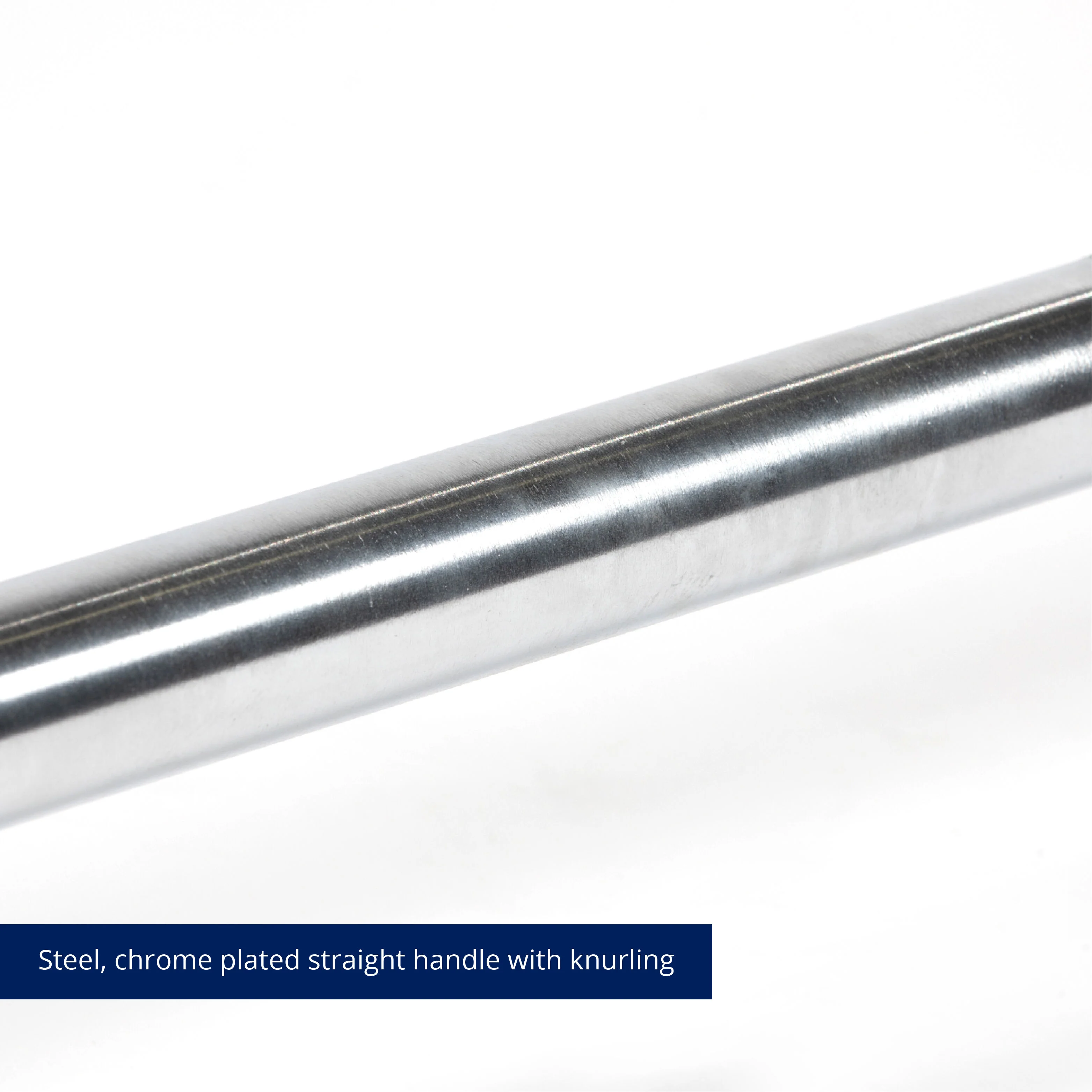 Scratch and Dent - Rubber Fixed Barbell | Straight | 60 LB - FINAL SALE - Image 6
