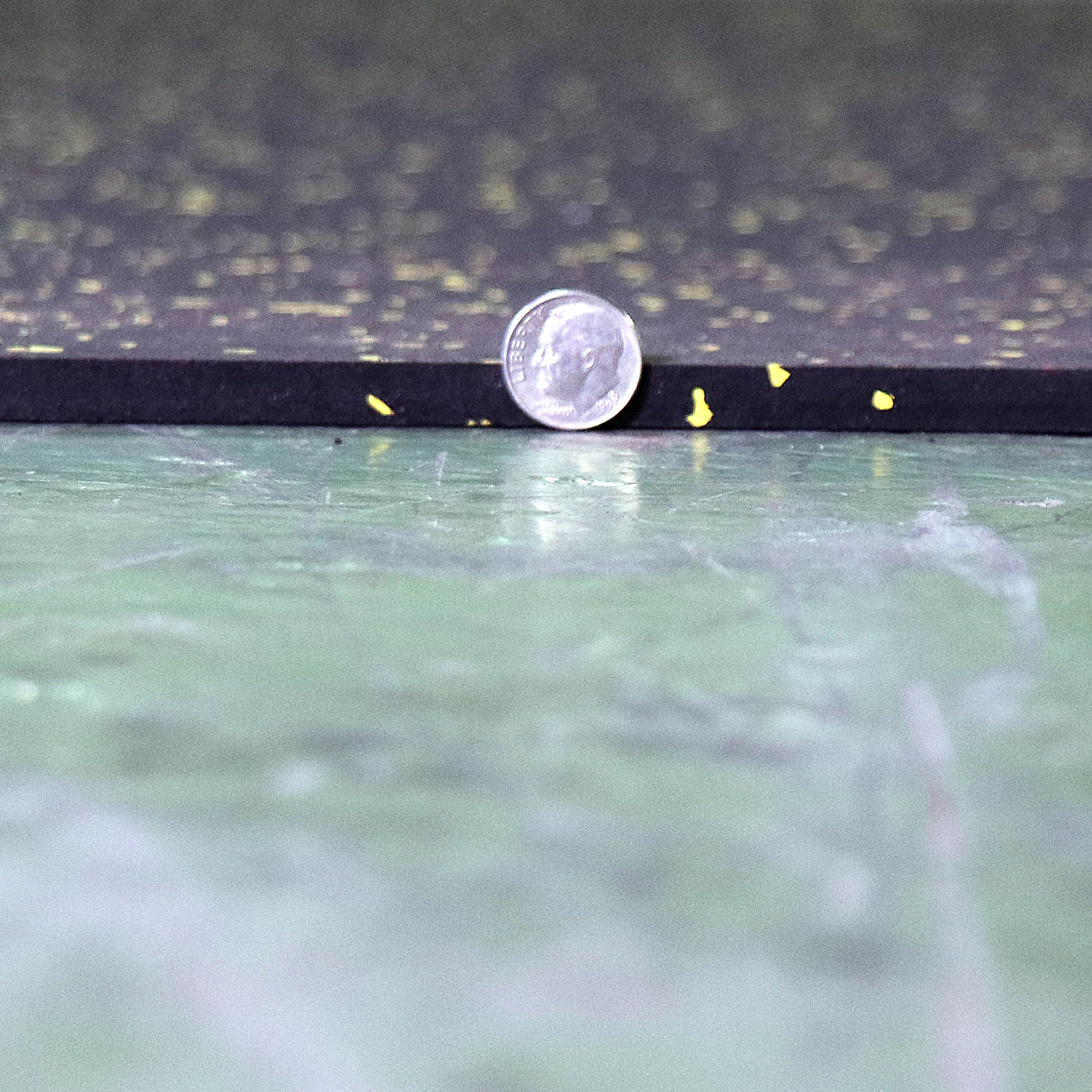 Scratch and Dent - Rubber Gym Flooring | Blue Crumb | 15' x 4' x 8mm - FINAL SALE
