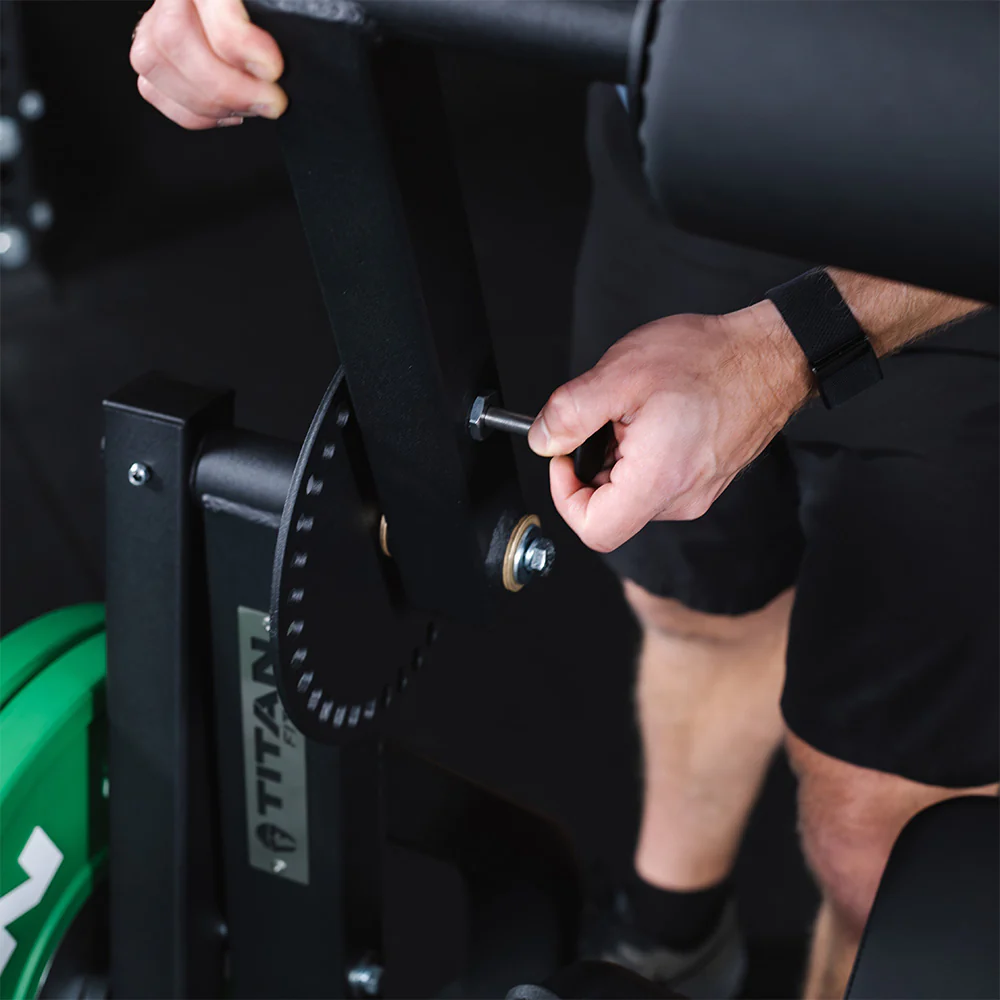 Scratch and Dent, Seated Ab / Back Extension Machine - Image 7