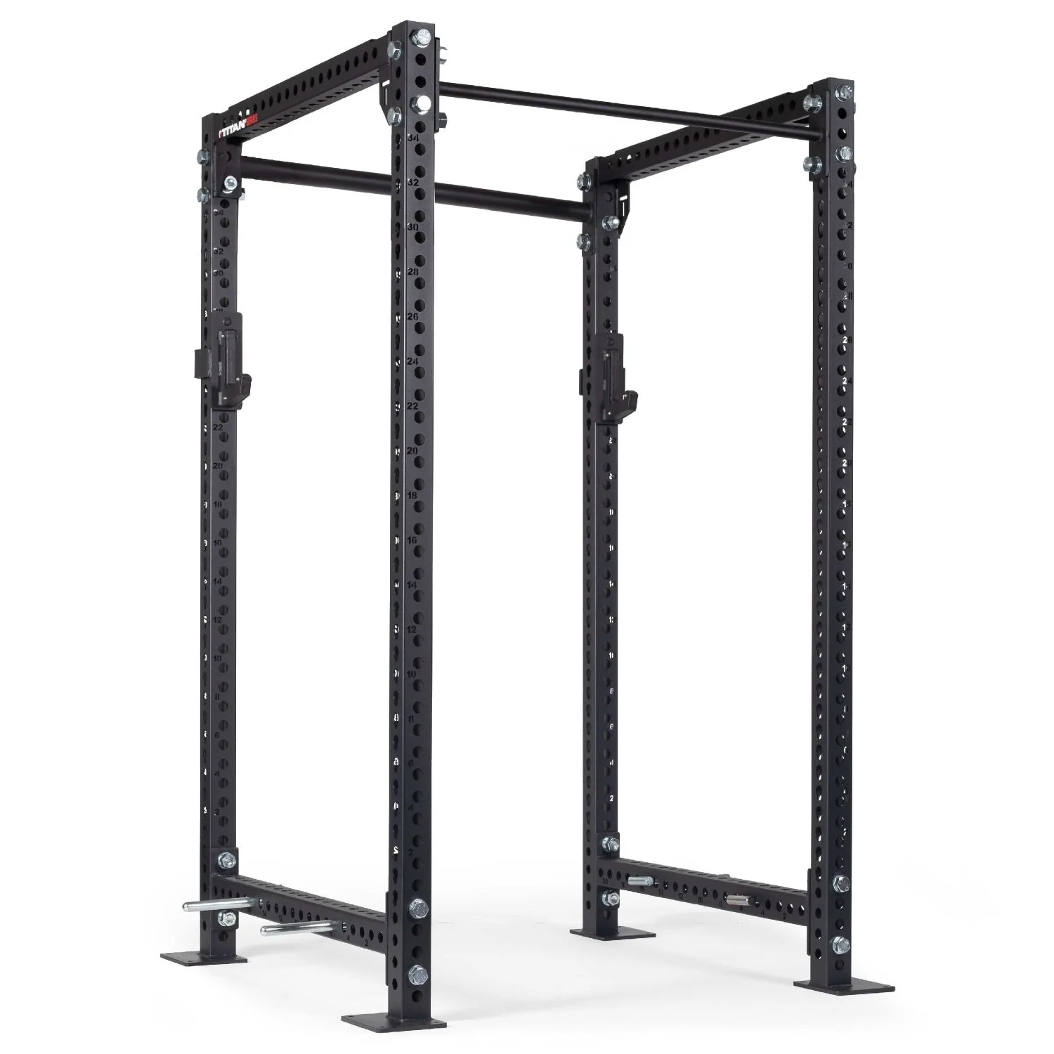 Scratch and Dent, Titan Series Black Bolt Down Uprights | 2 Pack - Image 4
