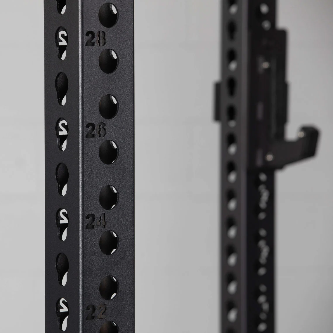Scratch and Dent, Titan Series Black Bolt Down Uprights | 2 Pack - Image 2